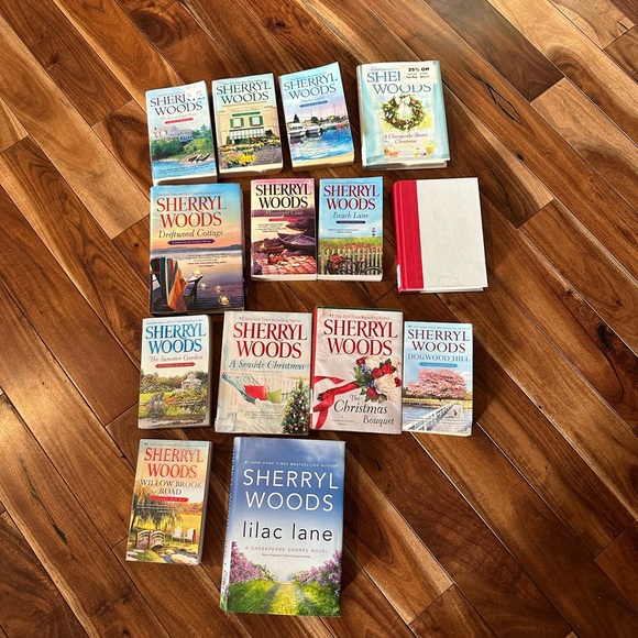 Lot of 14 Sheryl Woods Chesapeake Shores complete series books used - Picture 1 of 5